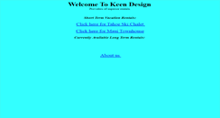 Desktop Screenshot of keendesign.com